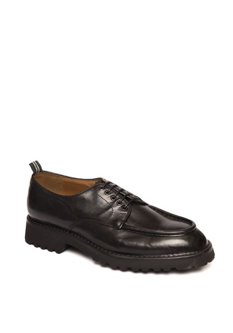 Black leather lace-up GREEN GEORGE | 1034MAREMMA-NERO